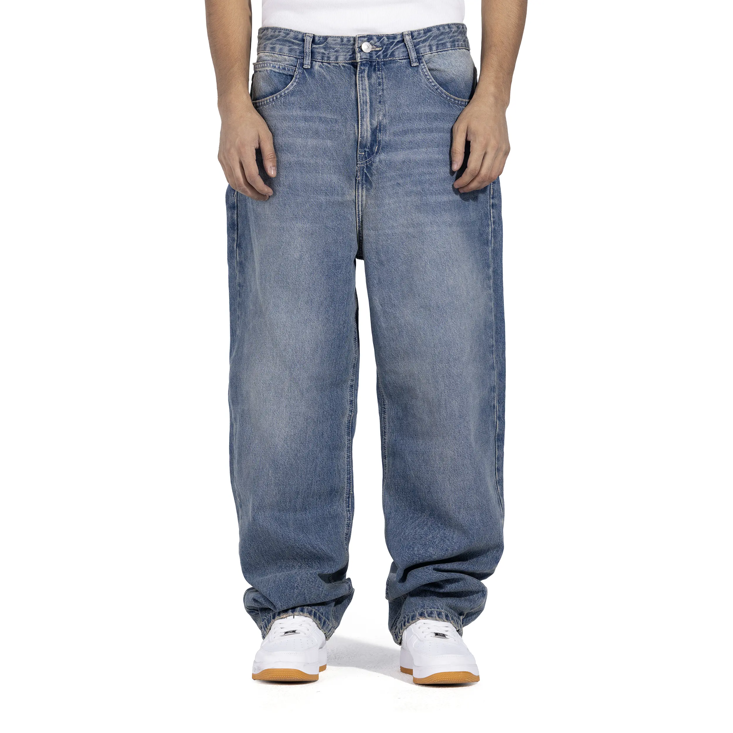 Wide-Leg Denim Jeans - Image 5