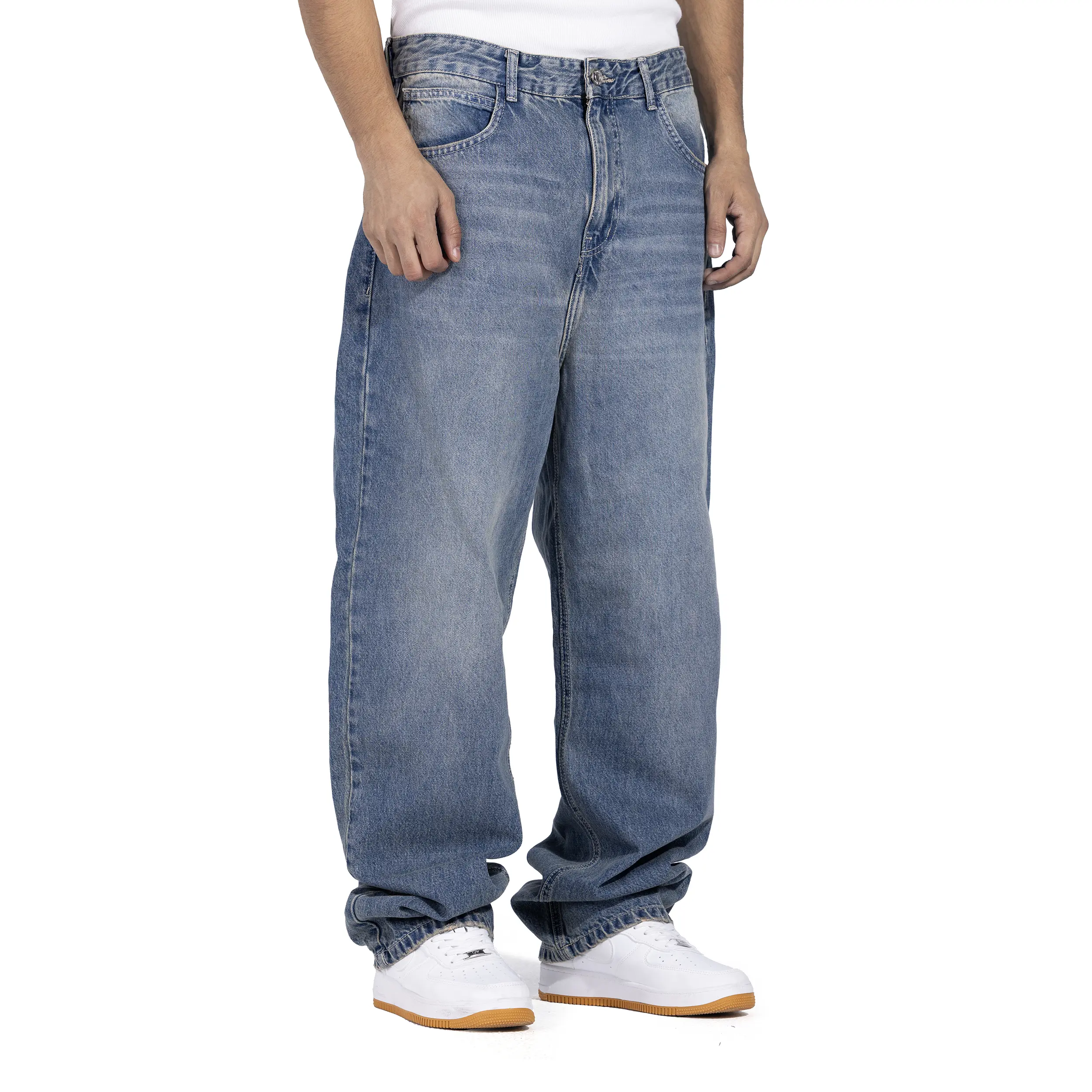Wide-Leg Denim Jeans - Image 6