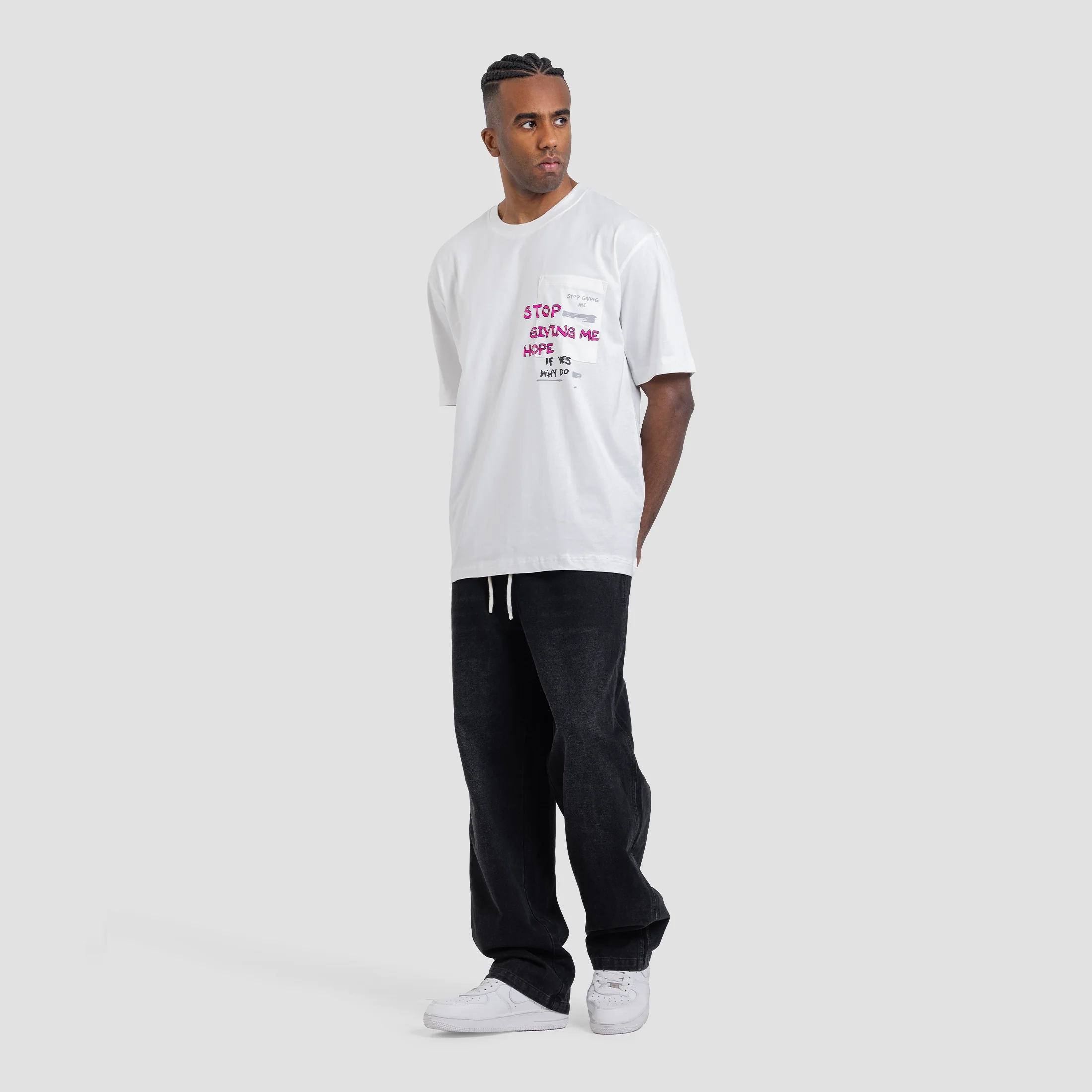 "Stop Giving Me Hope" Graphic T-shirt - Image 12