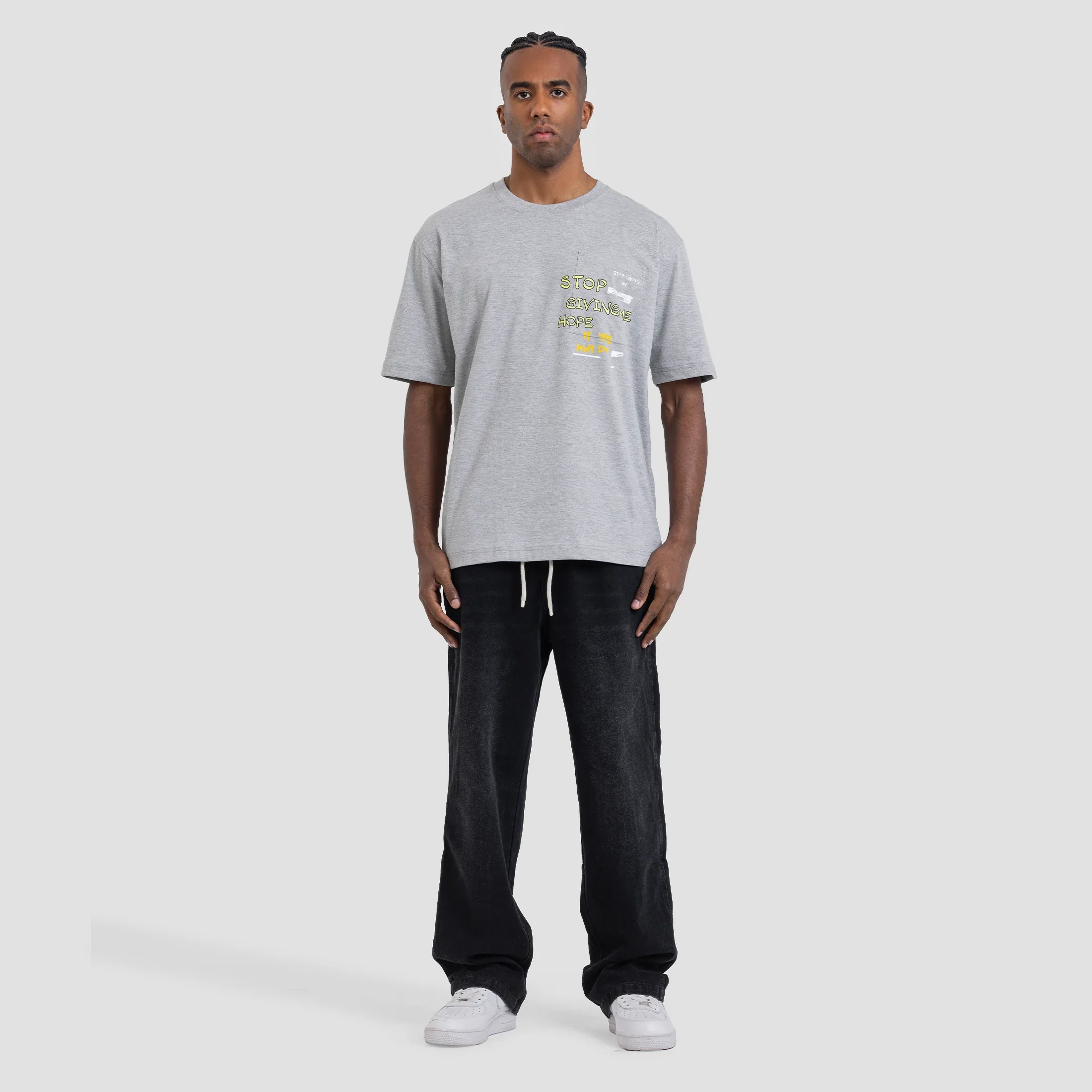 "Stop Giving Me Hope" Graphic T-shirt - Image 14