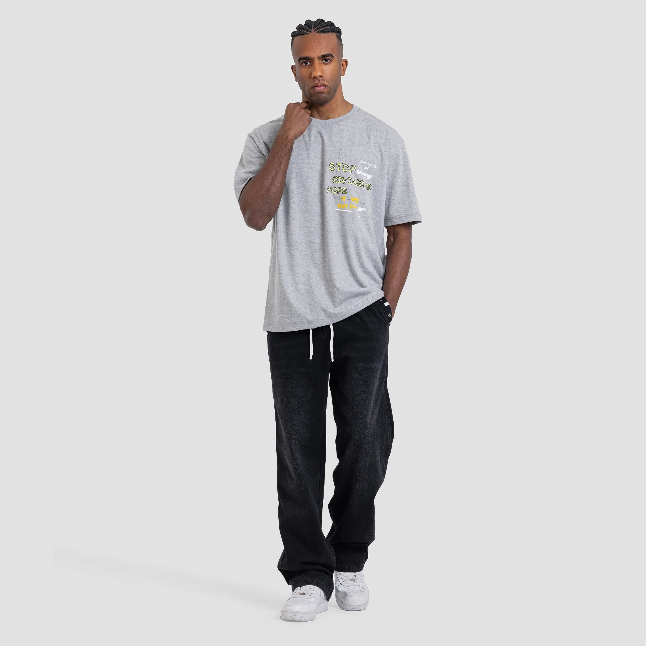 "Stop Giving Me Hope" Graphic T-shirt - Image 4
