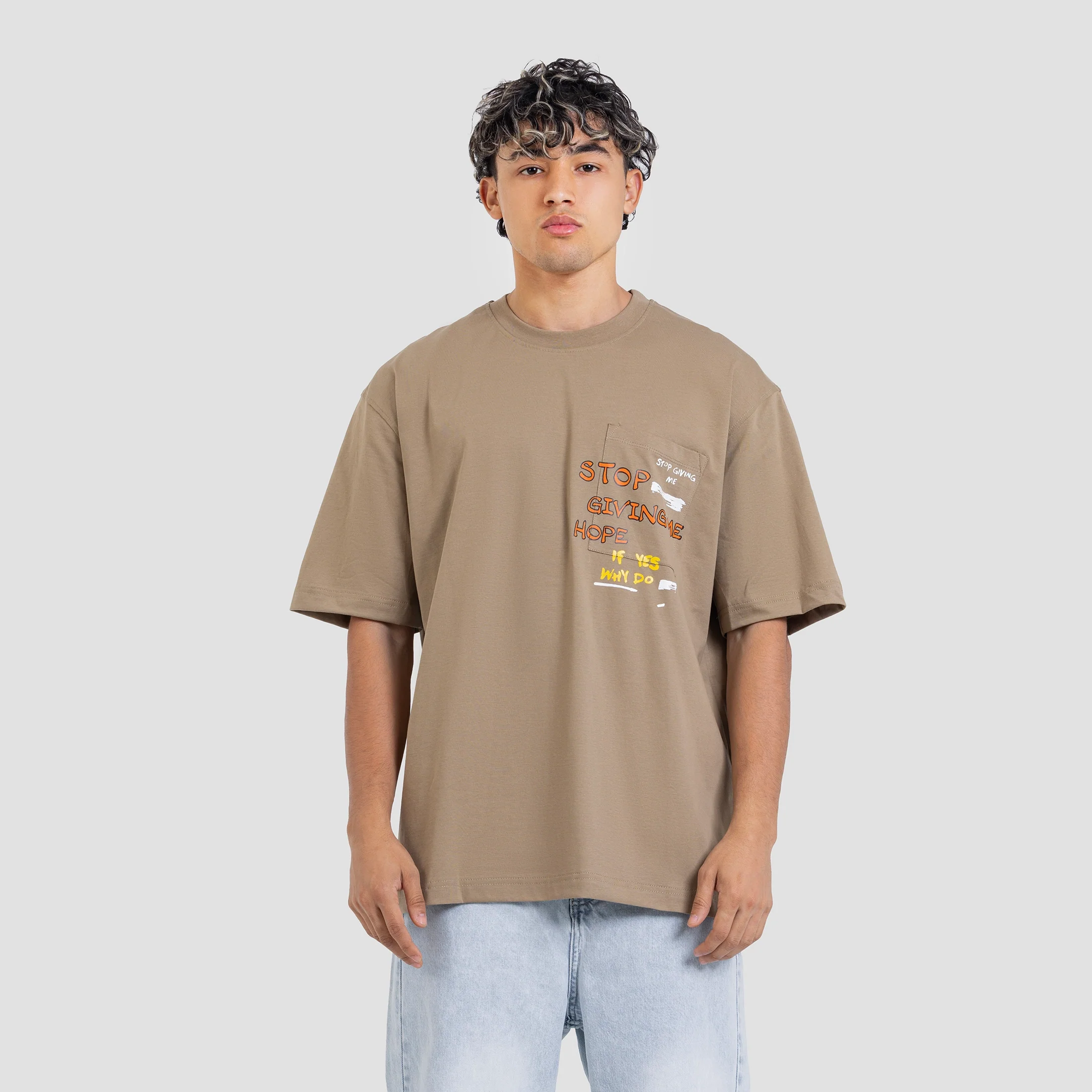 "Stop Giving Me Hope" Graphic T-shirt - Image 5