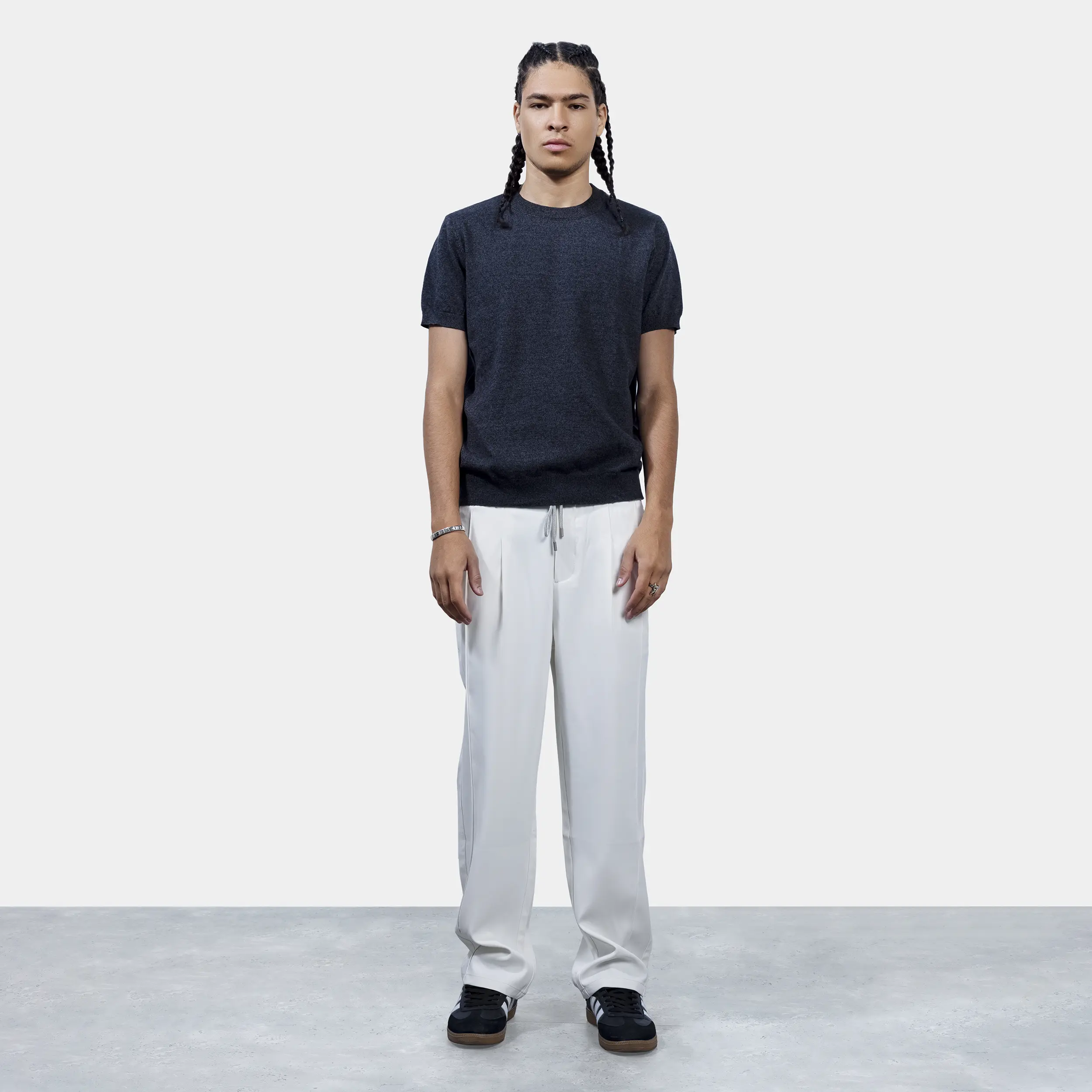 Knitted Basic T-Shirt - Image 8