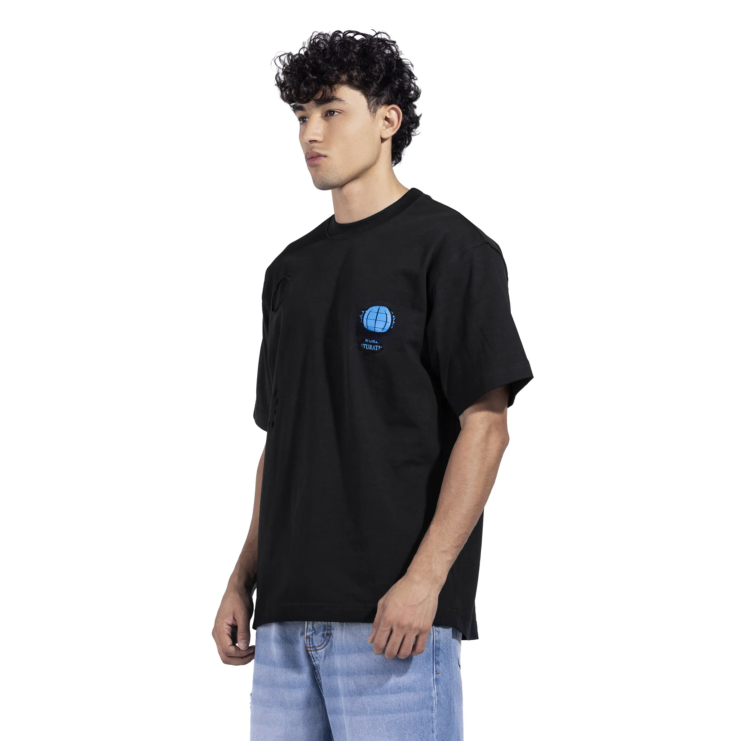 The Glitch Distressed T-Shirt - Image 2