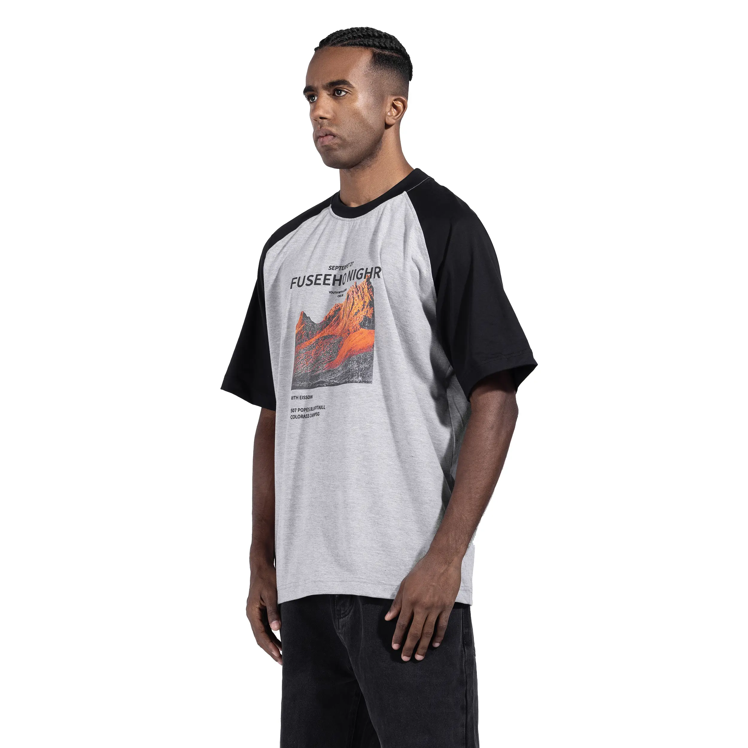 Raglan Mountain Graphic T-Shirt - Image 2