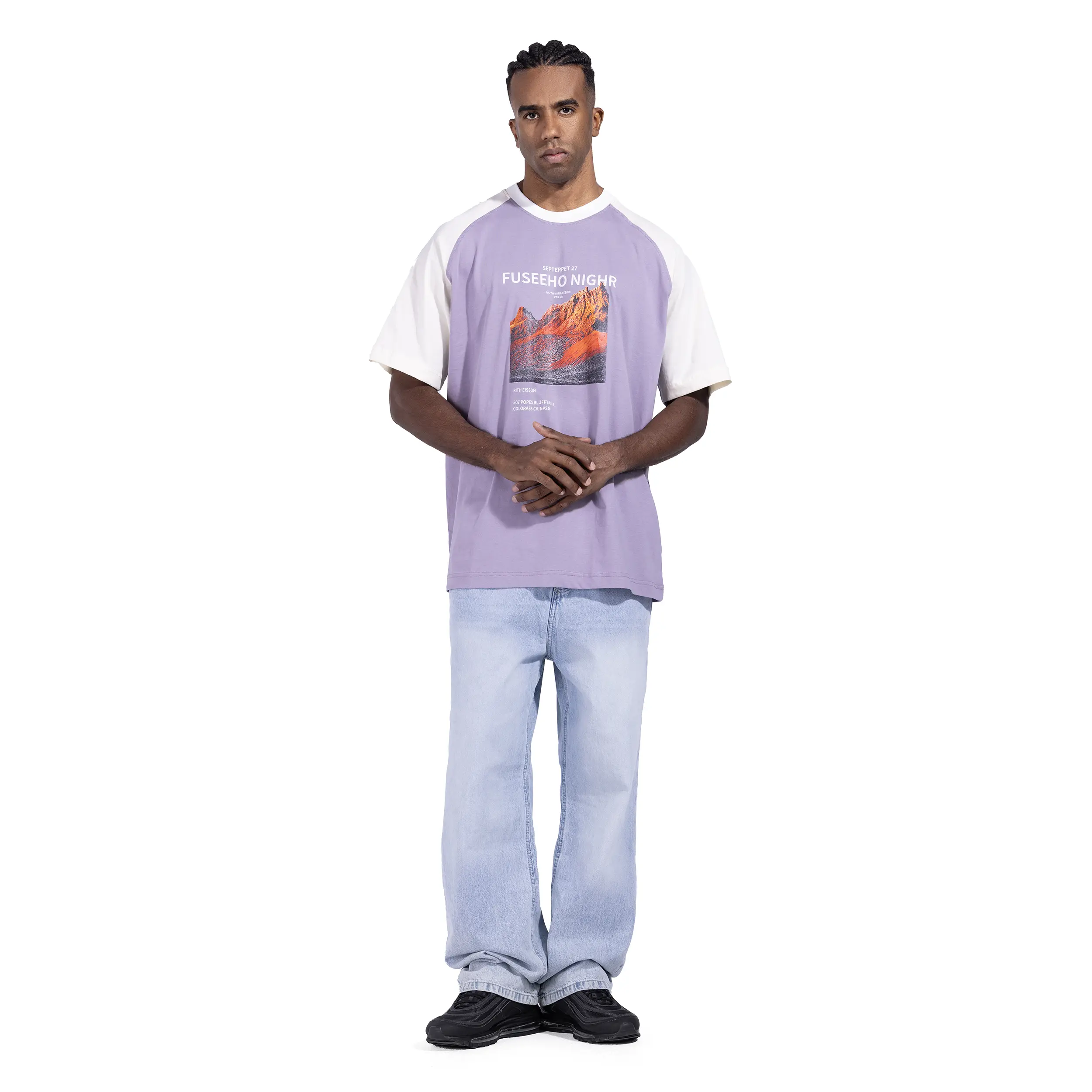 Raglan Mountain Graphic T-Shirt - Image 8