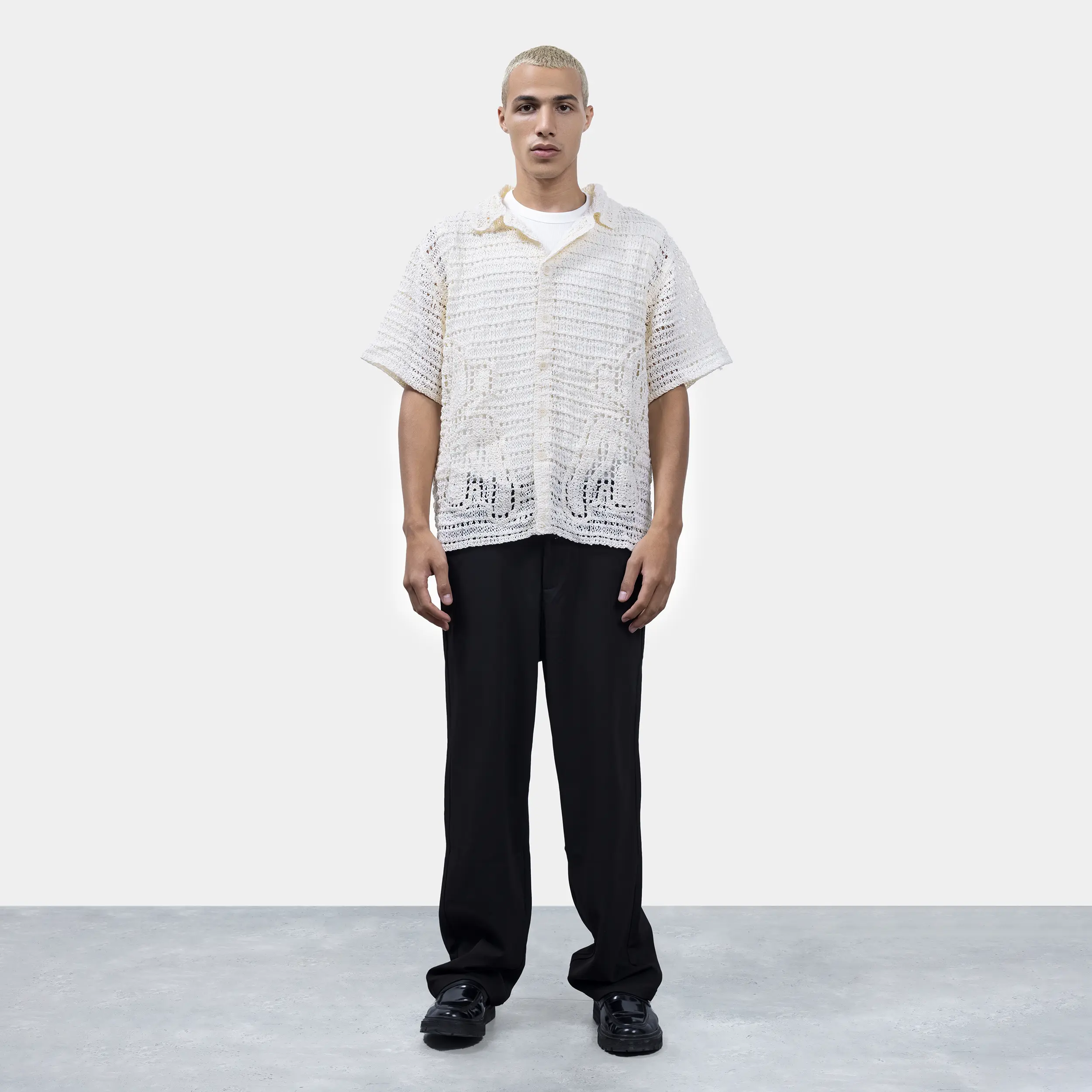 Floral Crochet Shirt - Image 3