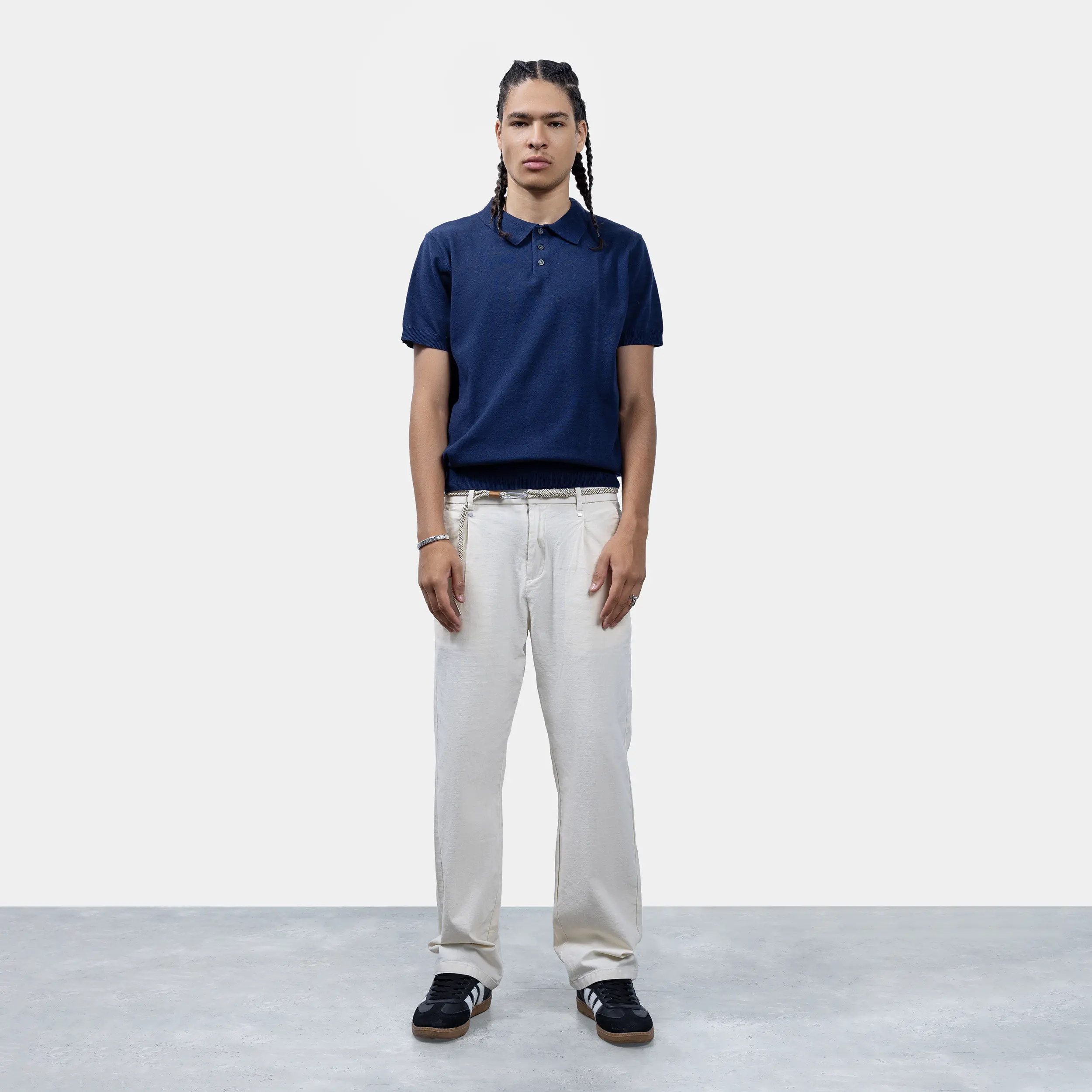 Classic Knit Polo-T Shirt - Image 12