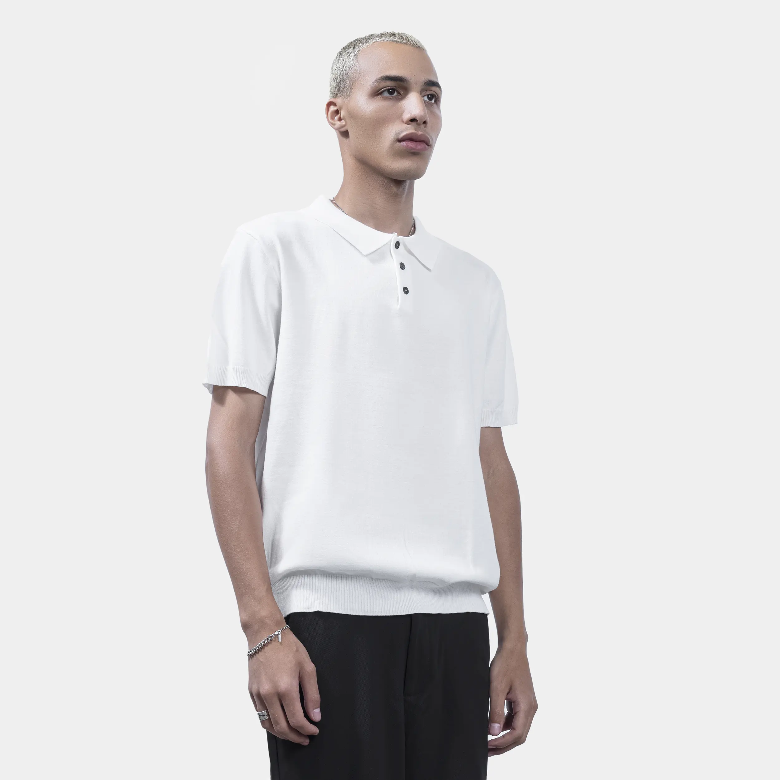 Classic Knit Polo-T Shirt - Image 2