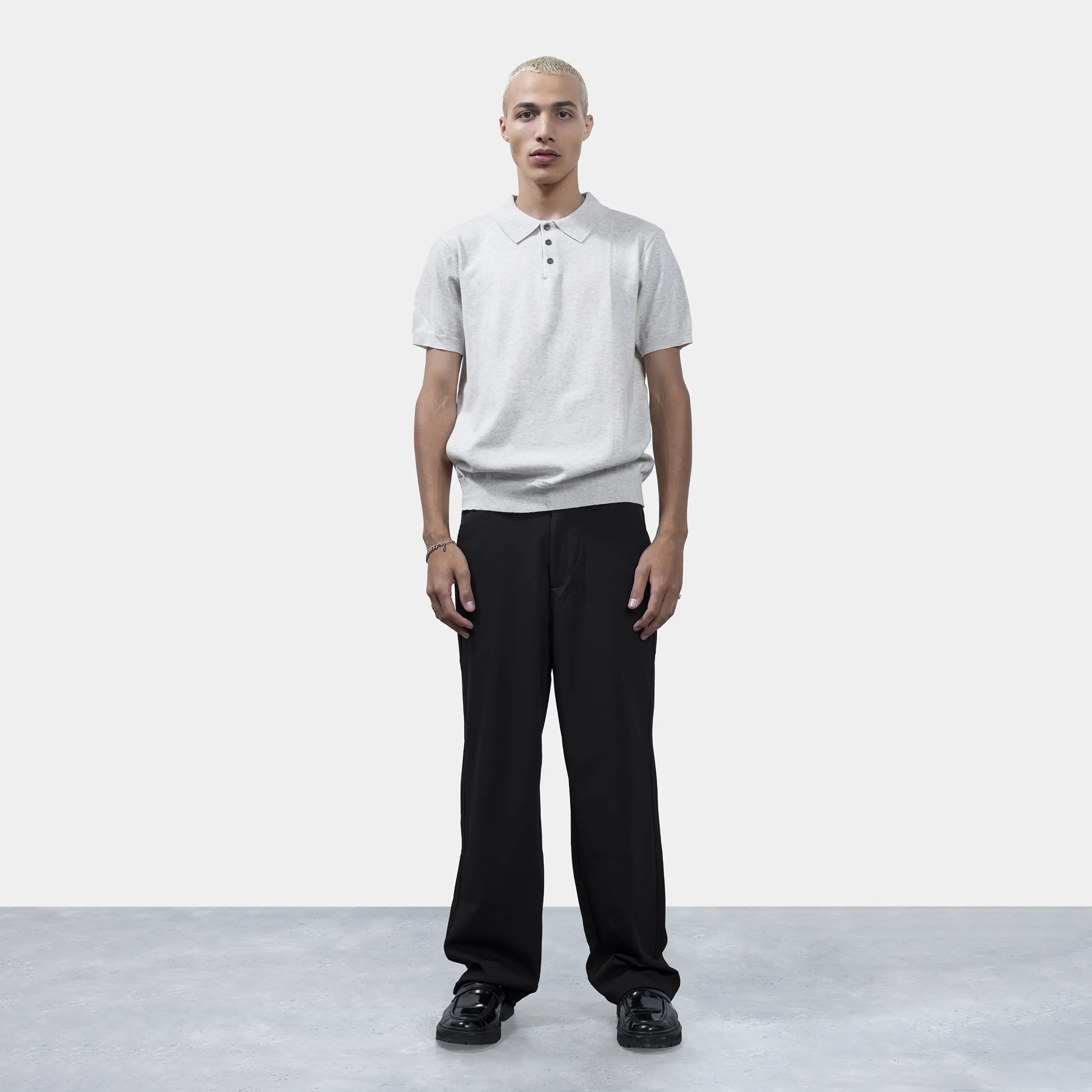 Classic Knit Polo-T Shirt - Image 9